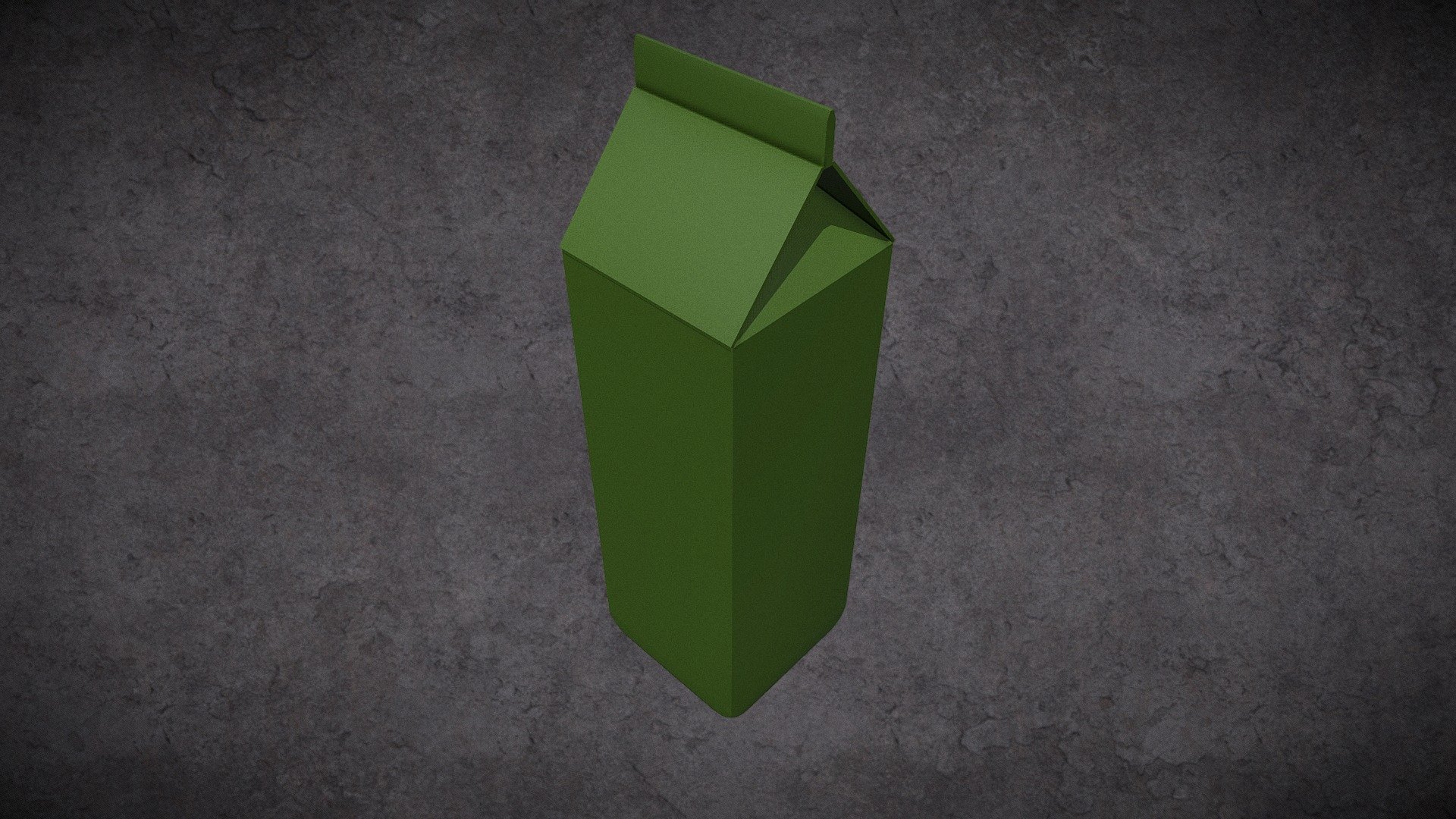 Milk Carton - By Velivian Fesothe — Sketchfab embed 3D viewer