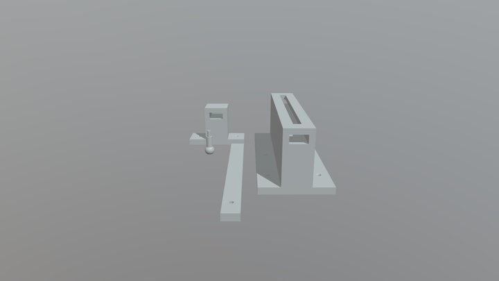 Door Lock 3D Model
