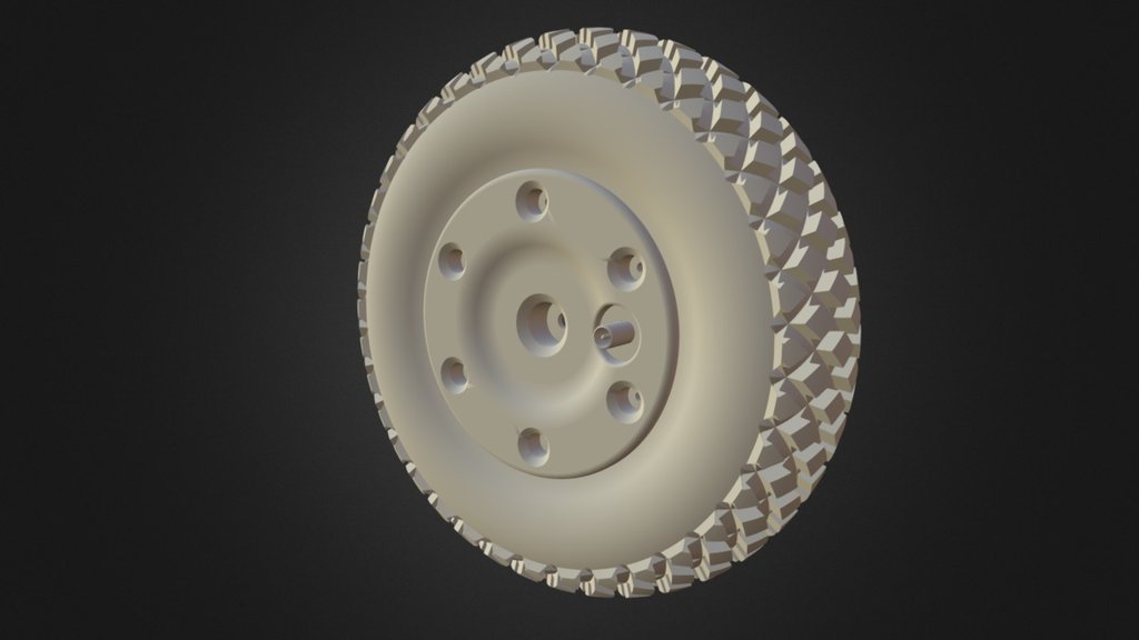 Custom Marcbot 3D Printed Wheel