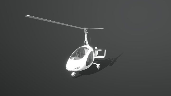 AutoGyro Cavalon 3D Model