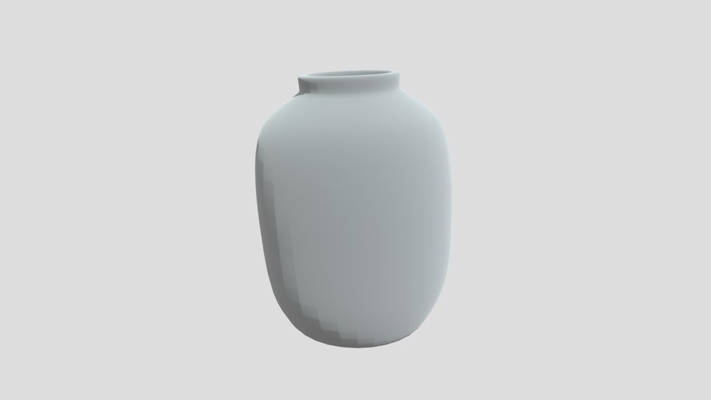 Speckled Sage Blue Vase