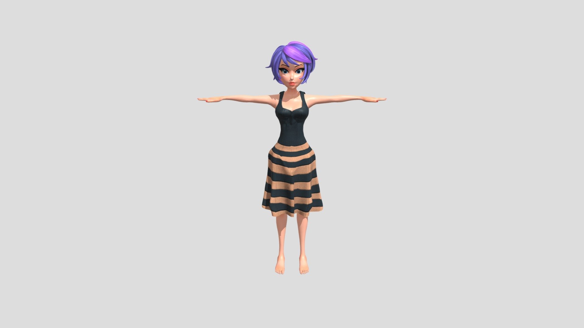 Ivonne - 3D model by Quantum_Fox (@Digitalacid) [8e7d71b] - Sketchfab