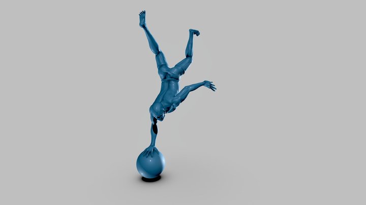 Handstand 3D Model