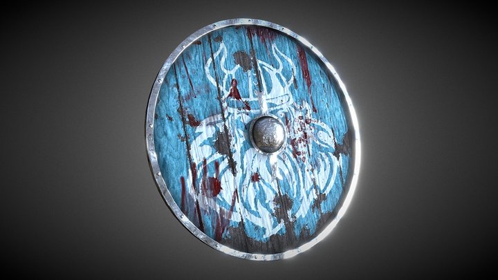 shield viking 3D Model