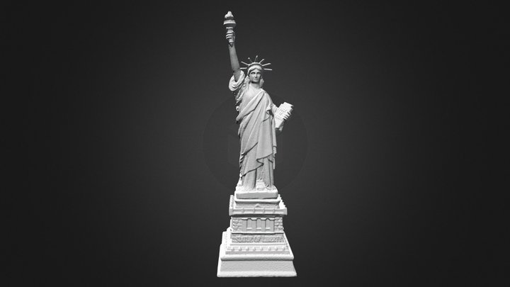 Statue of Liberty 3D Scan 3D Model