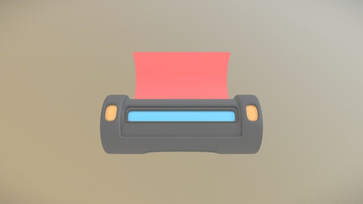 Substance Painter Canister 3D Model