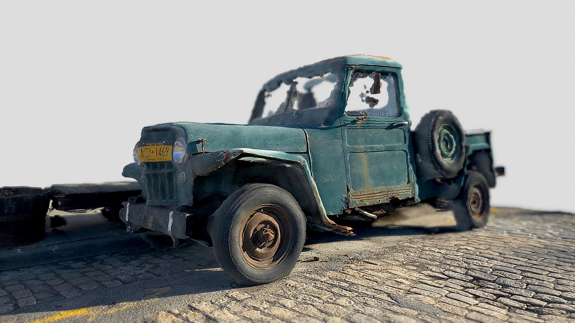 Sunny's pickup truck