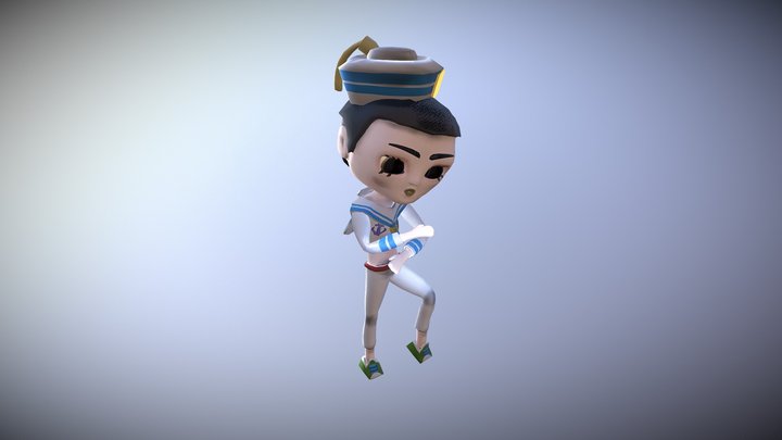 Josuke from JoJos bizarre adventure: Jojolion 3D Model