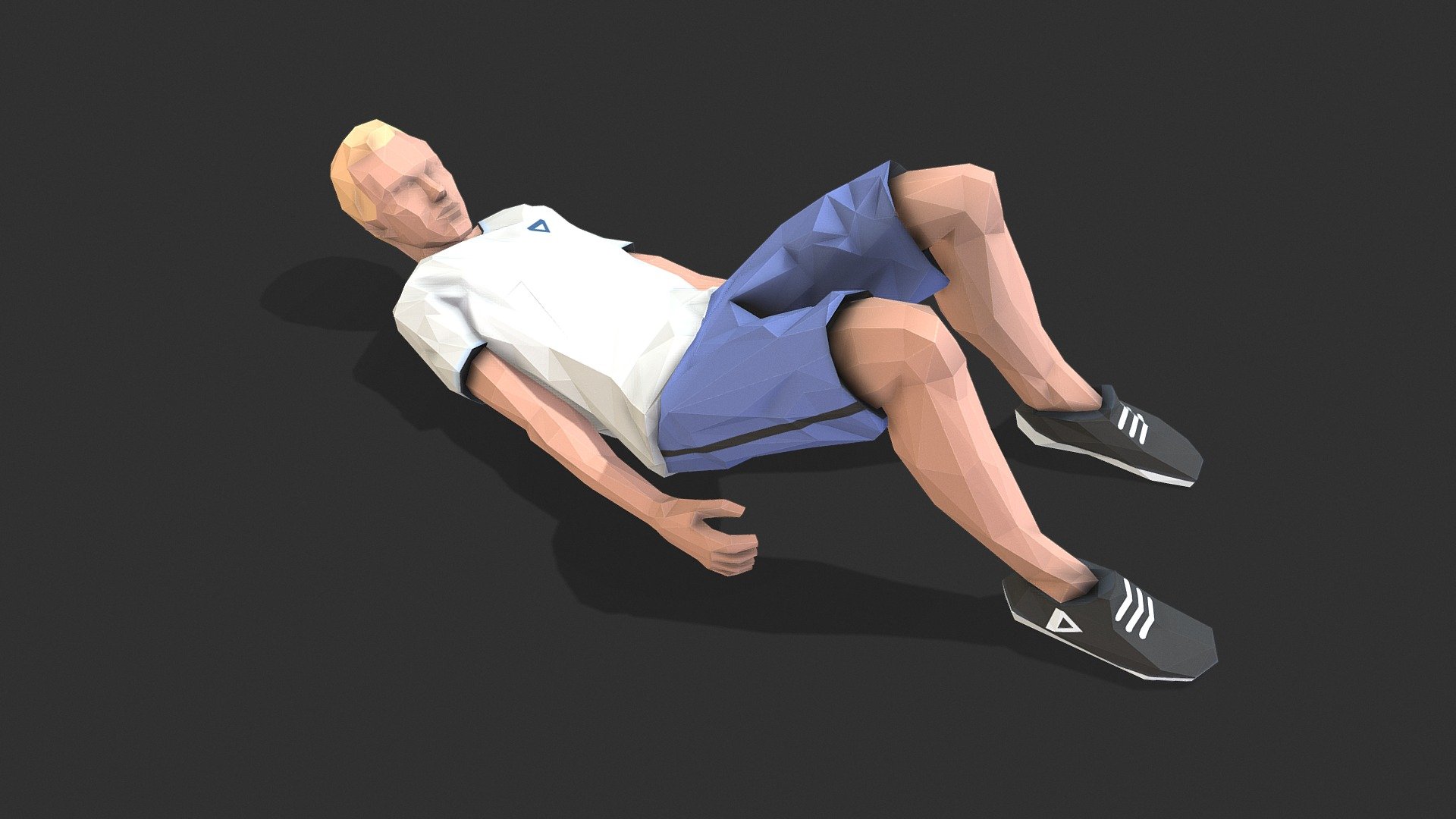 Heel touch Exercise - Buy Royalty Free 3D model by danielmikulik ...