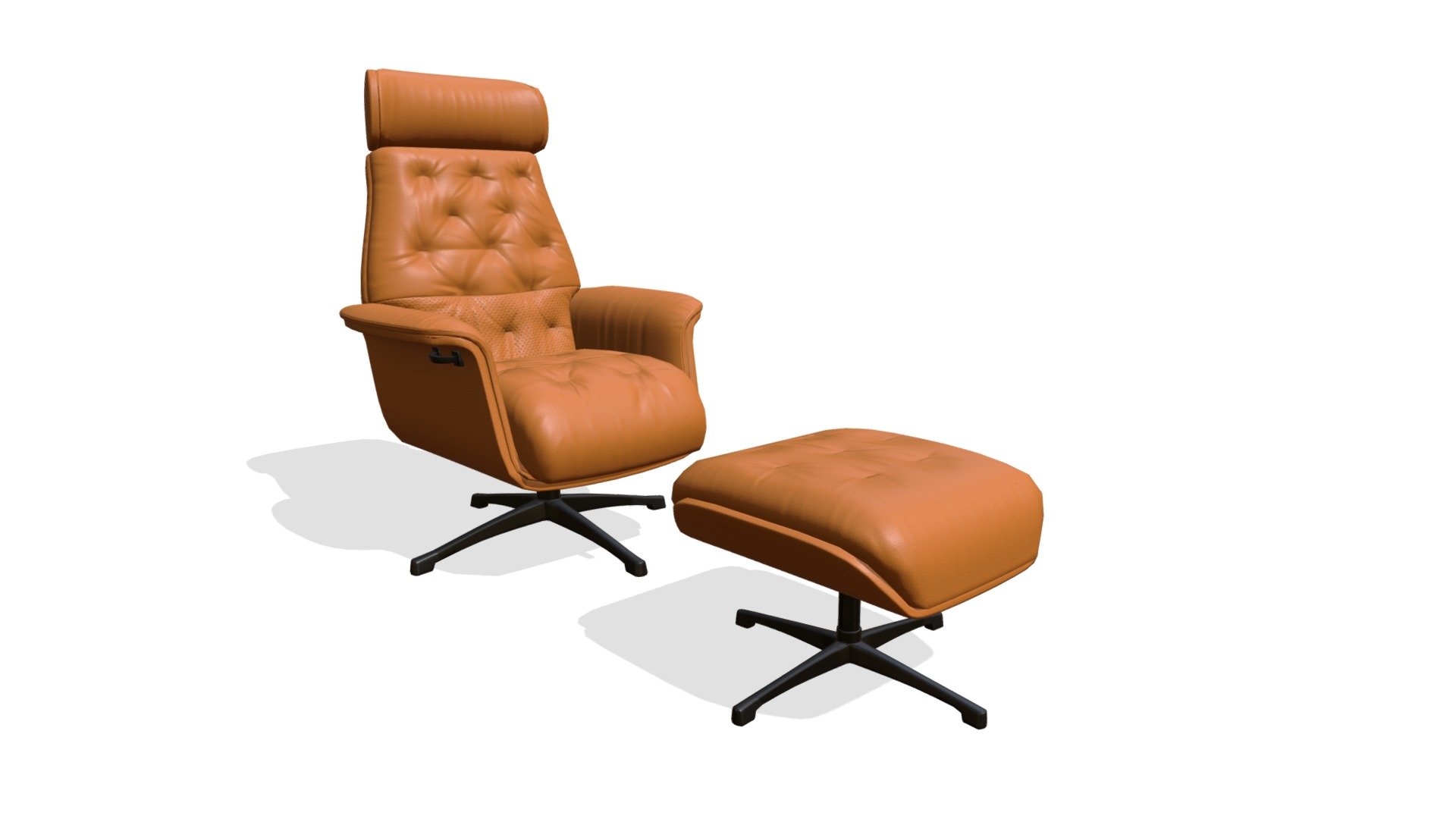 Flexlux Ease VOLDEN Armchair With Footrest Download Free 3D model by Harshit Prajapati