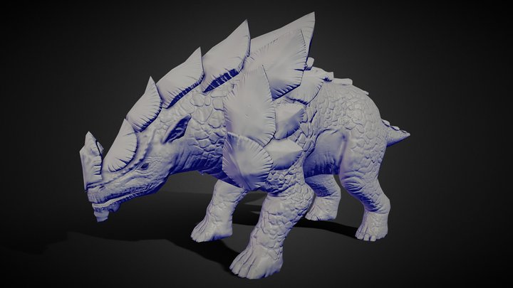 Rhinosaur WIP 3D Model