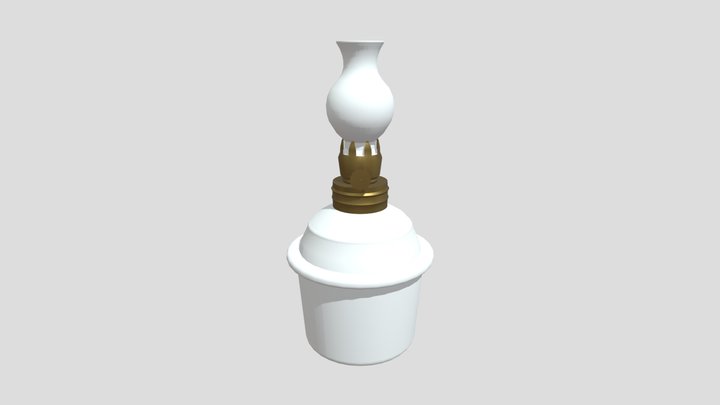oil lamp 3D Model