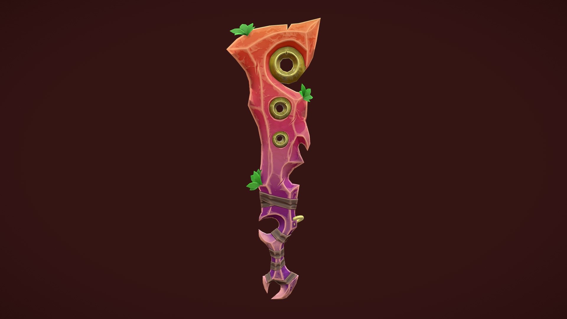 Stylize Coral Sword 3D model by SSCCRRATCH [8e84c7e] Sketchfab
