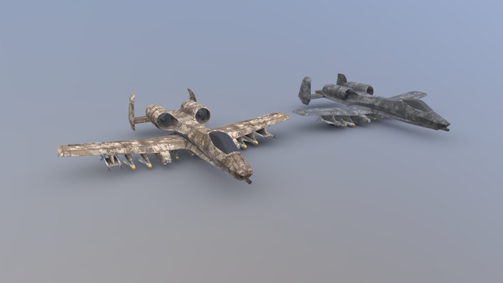 Call of Duty: Black Ops 2 - A10 Warthog – Gratis 3D-model STL