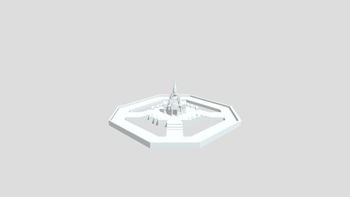 ศาลหลักเมืองสุราษฎร์ธานี 3D Model