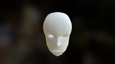human face 3D Model