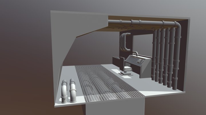 Spaceship1 3D Model