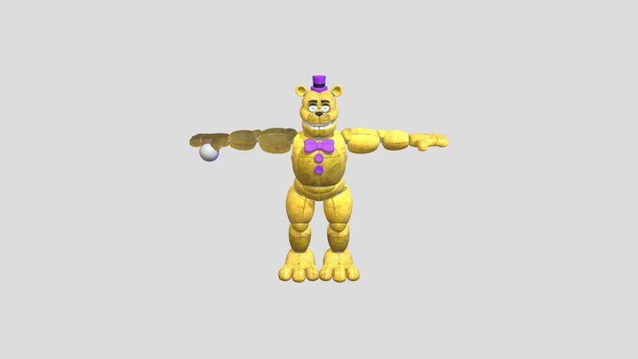 Fredbear 3D Model