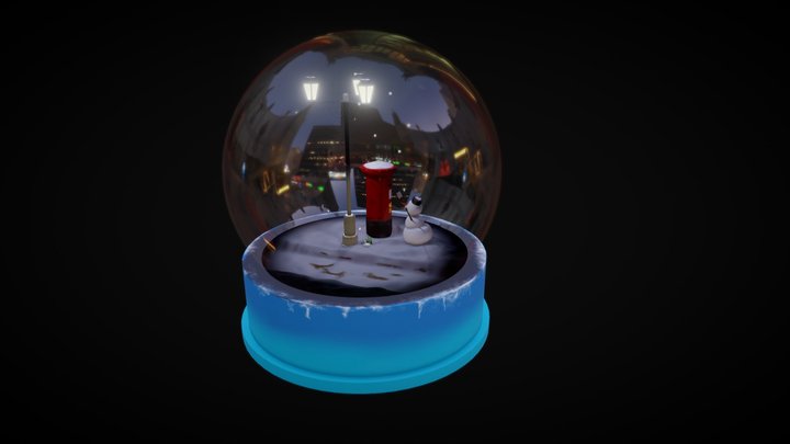 Snow Globe 3D Model