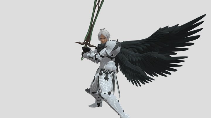 Alphen - DLC - Wings - Tales of Arise 3D Model