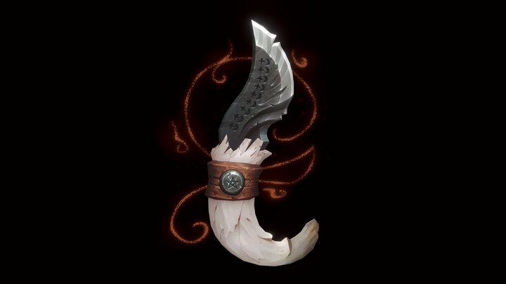The Drudenmesser 3D Model