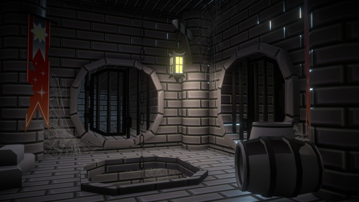 Dungeon Environment 3D Model