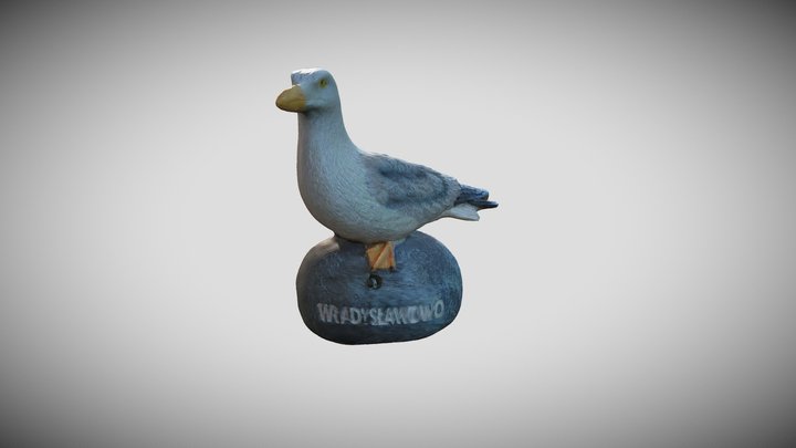 Seagull Souvenir 3D Model