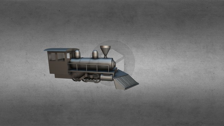 Locomotora 3D Model