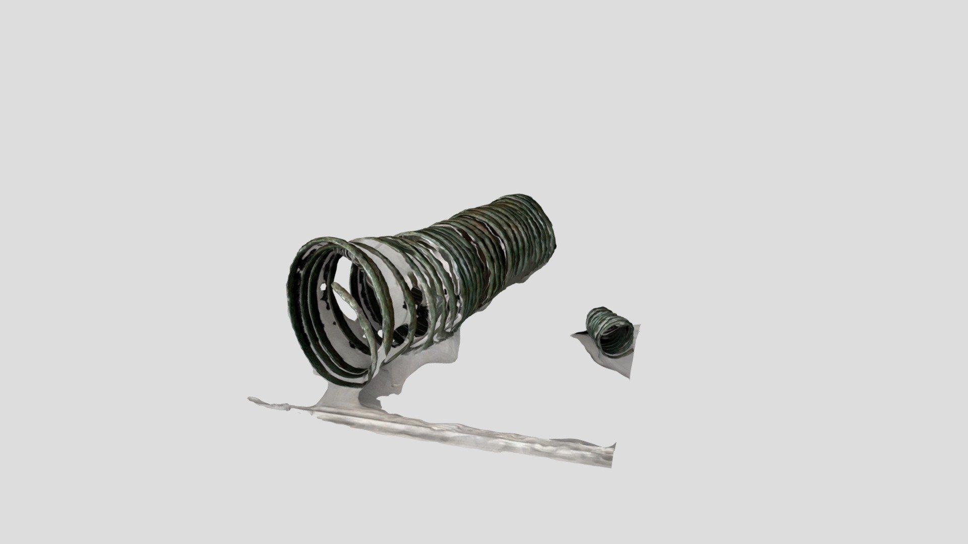 Armilla spiraliforme in bronzo