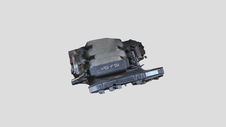 Engine Block 3D Model