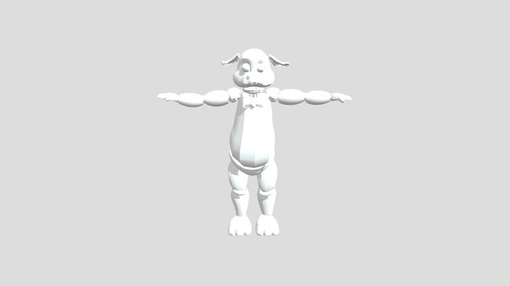 P02a_PolcenK_Dog 3D Model