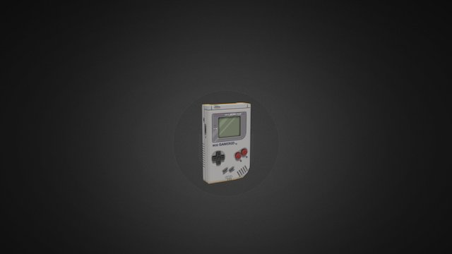 Portable Console Model 3D Model