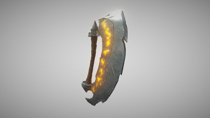 Medieval Weapon 3D Model