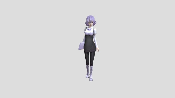 Digimon World: Next Order - Mirei Mikagura 3D Model