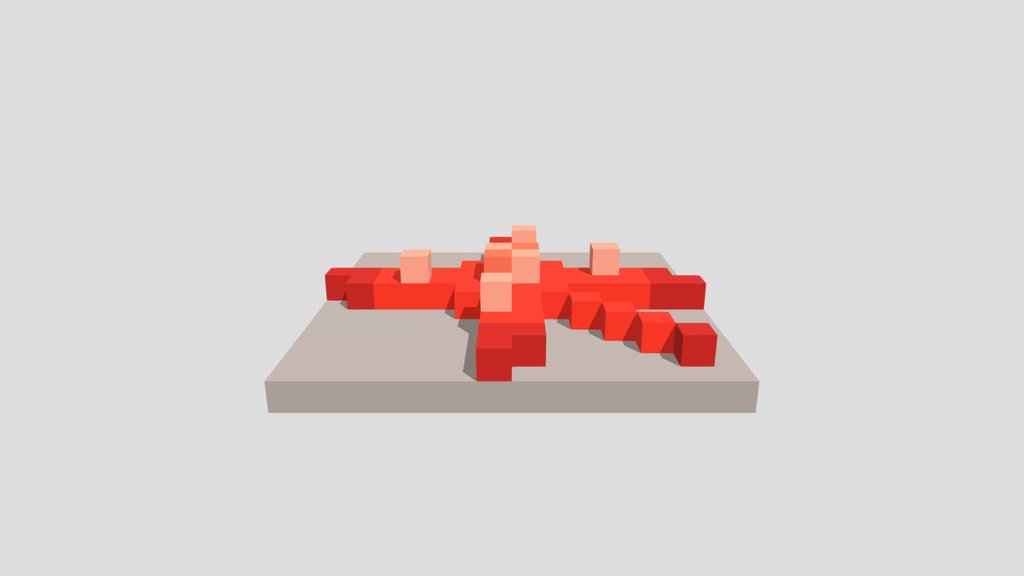 Decor Starfish - Voxel 32x32