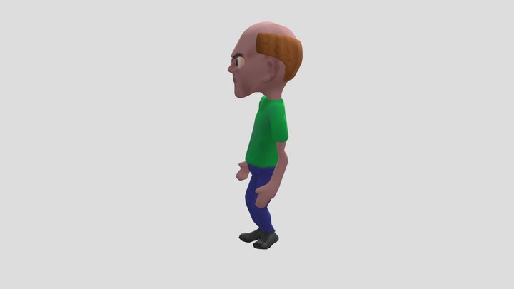 Ginger Baldi 3D Model