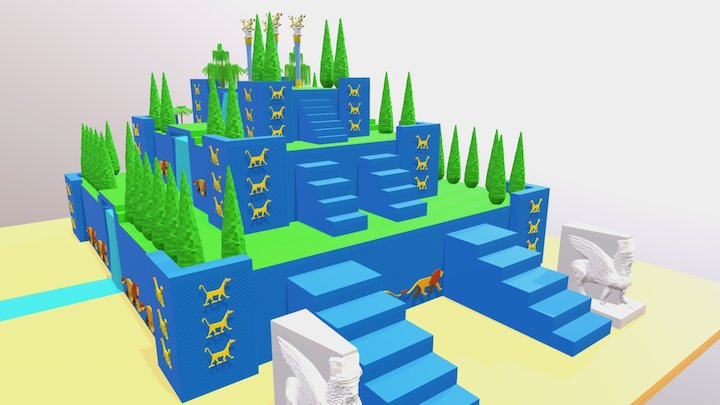 Jardines 3D Model