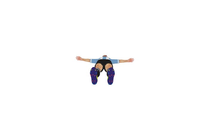 Lionel Messi 3D Model