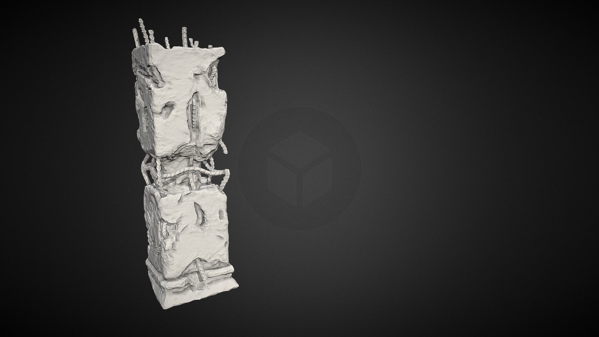 Damaged Pillar