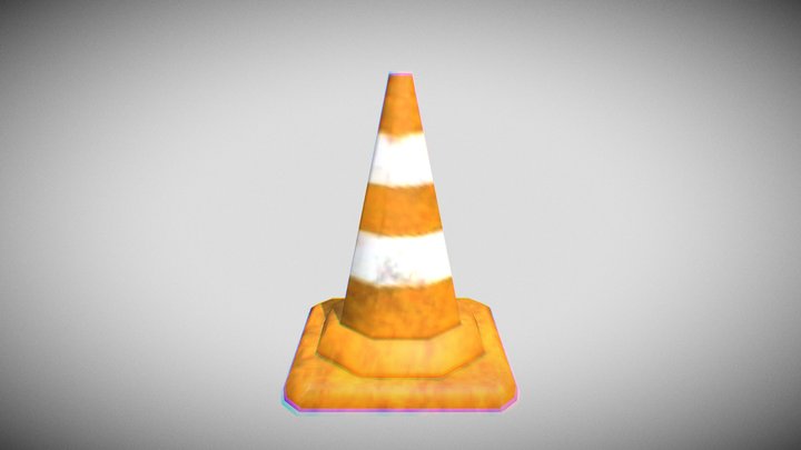 My First Traffic Cone 3D Model