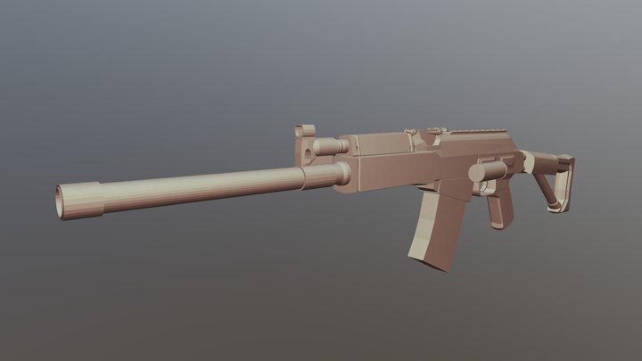 VEPR-12 (Untextured) 3D Model