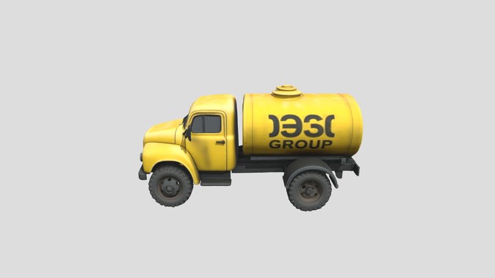 Dark Riddle Car 3D Model