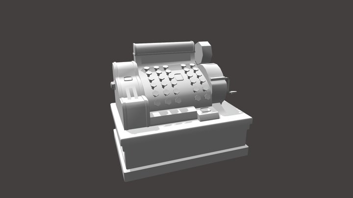 Cash register 3D Model