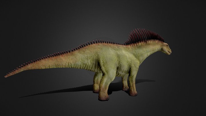 Amargasaurus 3D Model