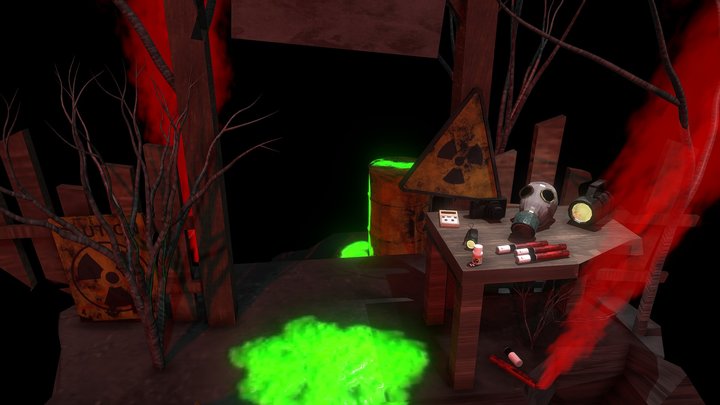 Chernobyl's Adventure Kit 3D Model