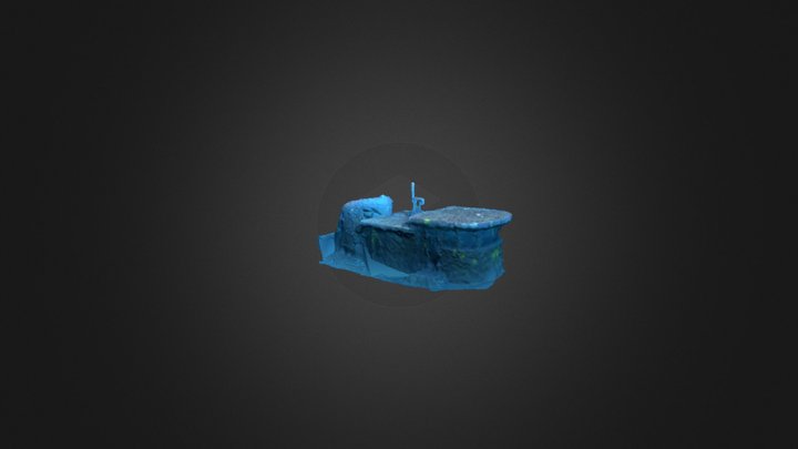 Charleston Tug wheelhouse 3D Model