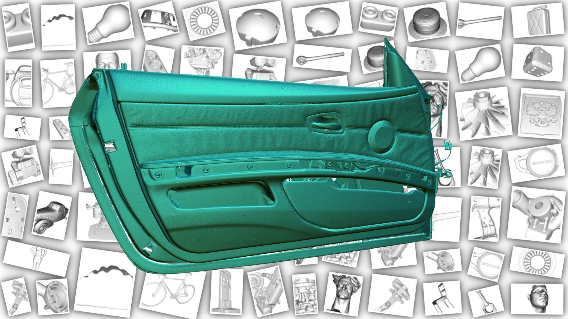 BMW E92 door 3D model by CADLAB (3dscaning) [8e92198] Sketchfab