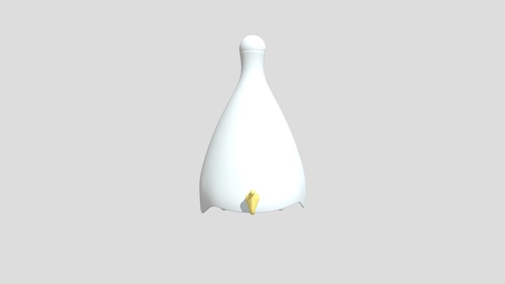 Hedjet Egyptian Crown 3D Model
