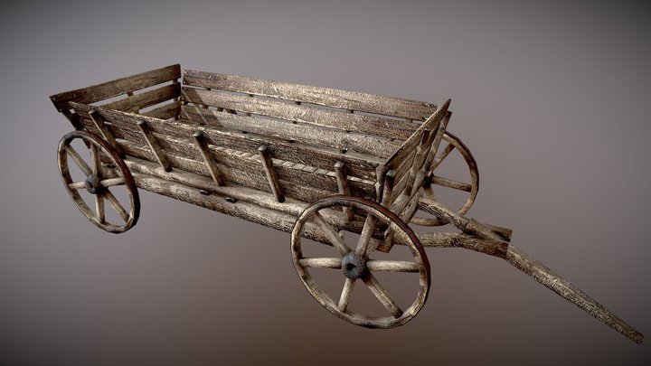 Old wooden Wagon