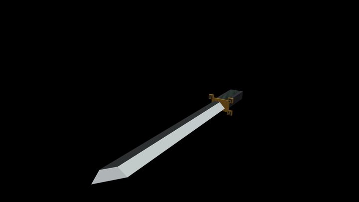 Tanjiro's Sword 3D Model